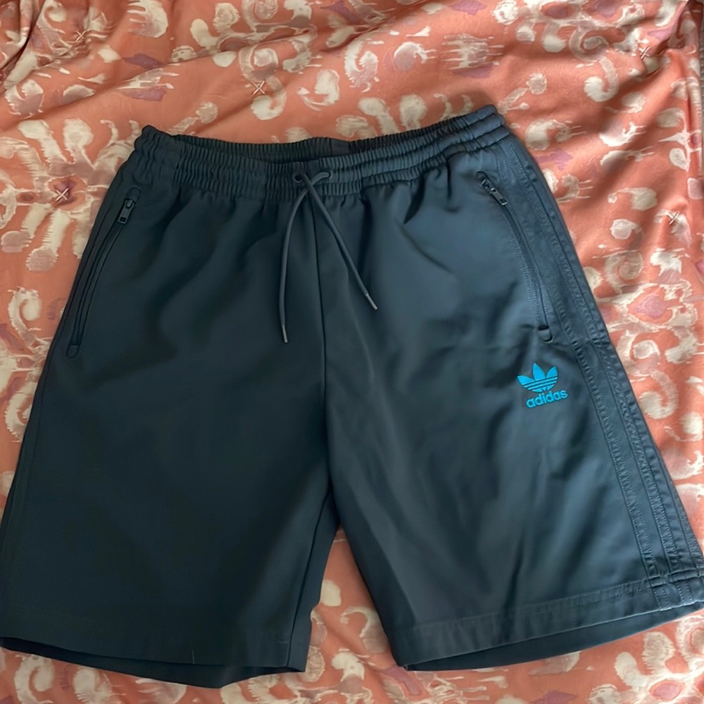 Adidas Gray workout shorts size L